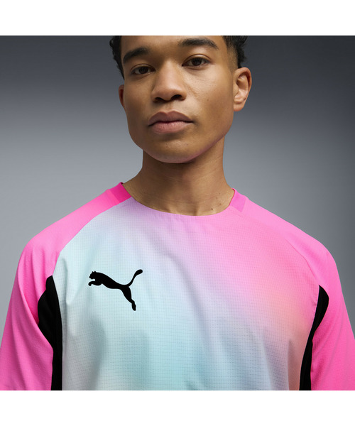 PUMA(プーマ)の「PUMA プーマ メンズ INDIVIDUAL SHOWTIME PACK ライトスピード アルティメット 半袖(Tシャツ/カットソー・メンズ・ピンク・SMALL/XX-LARGE/X-LARGE/MEDIUM/LARGE)」の2枚目の写真