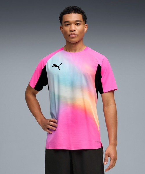 PUMA(プーマ)の「PUMA プーマ メンズ INDIVIDUAL SHOWTIME PACK ライトスピード アルティメット 半袖(Tシャツ/カットソー・メンズ・ピンク・SMALL/XX-LARGE/X-LARGE/MEDIUM/LARGE)」の1枚目の写真