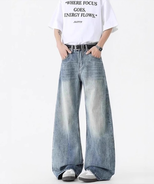 REBALANCE(リバランス)の「レトロカーブドデニム(デニムパンツ・メンズ・A・MEDIUM/LARGE/X-LARGE)」の1枚目の写真
