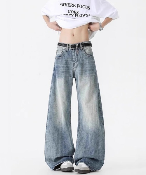 REBALANCE(リバランス)の「レトロカーブドデニム(デニムパンツ・メンズ・A・MEDIUM/LARGE/X-LARGE)」の8枚目の写真