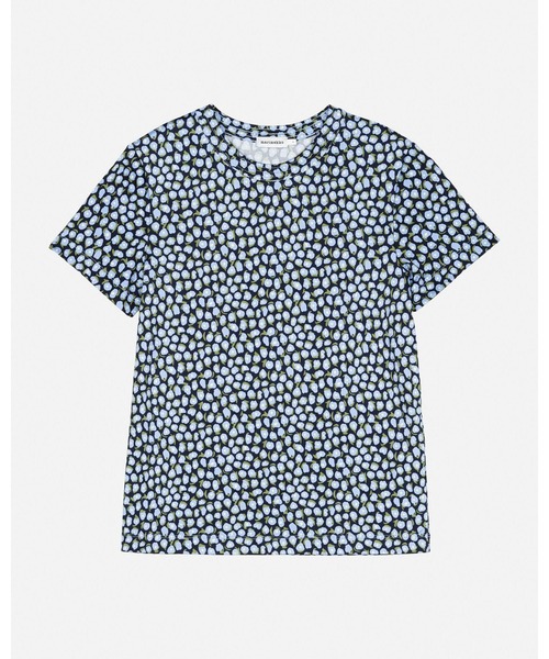 marimekko(マリメッコ)の「Sykkyra Pikku Vikuri / shirt(Tシャツ/カットソー・レディース・ネイビー・X-SMALL/MEDIUM/SMALL)」の4枚目の写真