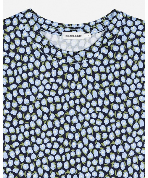 marimekko(マリメッコ)の「Sykkyra Pikku Vikuri / shirt(Tシャツ/カットソー・レディース・ネイビー・X-SMALL/MEDIUM/SMALL)」の6枚目の写真