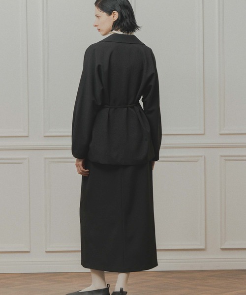 WHYTO.(ホワイト)の「「WHYTO. / ホワイト」dolman sleeve tailored jacket(その他アウター・レディース・杢グレー/チャコールグレー/ブラック・36/38)」の9枚目の写真