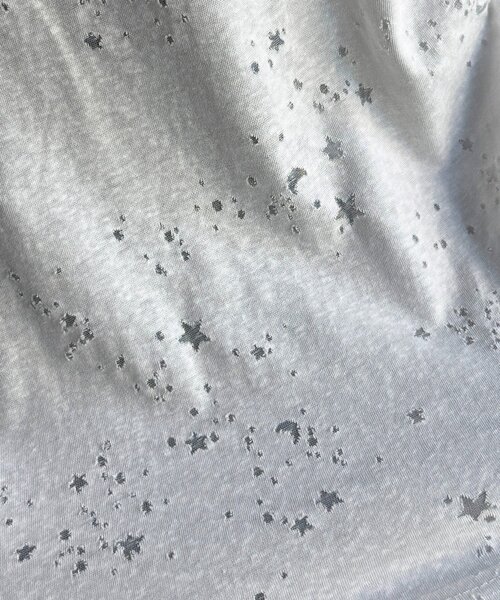 CPCM(シーピーシーエム)の「星柄スラブシアーT(Tシャツ/カットソー・レディース・ホワイト/イエロー/グレー・FREE)」の18枚目の写真