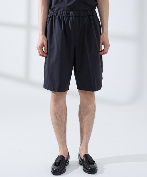 ABAHOUSE GRAY(アバハウスグレイ)の「【セットアップ対応】360°ストレッチ リップストップ リラックス ショートパンツ / 吸水速乾 / 遮熱 / UVカット(その他パンツ・メンズ・ネイビー/ブラック/チャコールグレー・48/46)」の5枚目の写真
