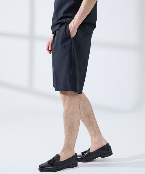 ABAHOUSE GRAY(アバハウスグレイ)の「【セットアップ対応】360°ストレッチ リップストップ リラックス ショートパンツ / 吸水速乾 / 遮熱 / UVカット(その他パンツ・メンズ・ネイビー/ブラック/チャコールグレー・48/46)」の14枚目の写真