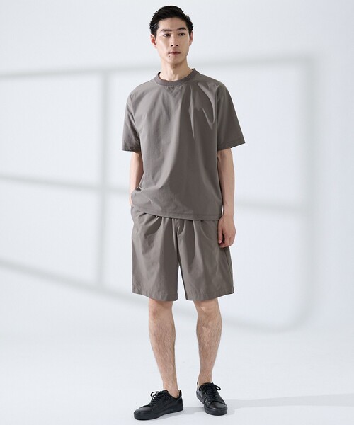 ABAHOUSE GRAY(アバハウスグレイ)の「【セットアップ対応】360°ストレッチ リップストップ リラックス ショートパンツ / 吸水速乾 / 遮熱 / UVカット(その他パンツ・メンズ・ネイビー/ブラック/チャコールグレー・48/46)」の18枚目の写真