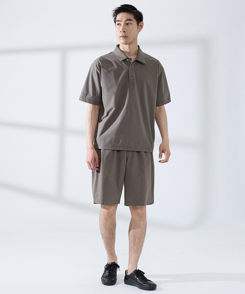 ABAHOUSE GRAY(アバハウスグレイ)の「【セットアップ対応】360°ストレッチ リップストップ リラックス ショートパンツ / 吸水速乾 / 遮熱 / UVカット(その他パンツ・メンズ・ネイビー/ブラック/チャコールグレー・48/46)」の19枚目の写真