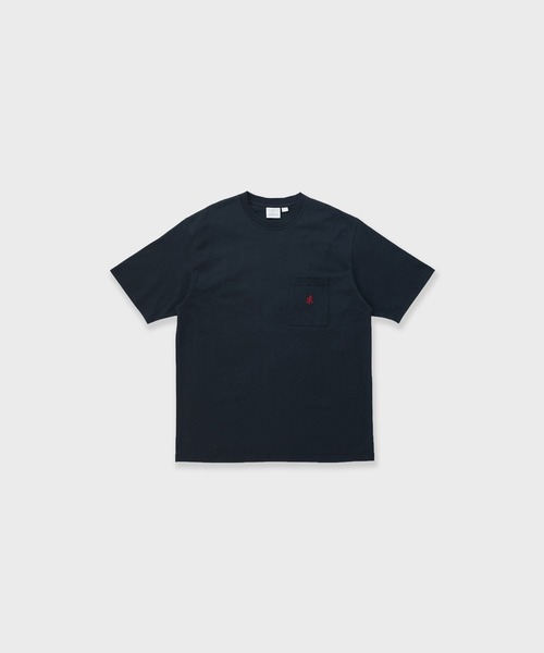 Gramicci(グラミチ)の「Gramicci ONE POINT TEE / G304-OGJ 秋服 冬服(Tシャツ/カットソー・メンズ・ホワイト/ブラック・M/S/XL/L)」の2枚目の写真
