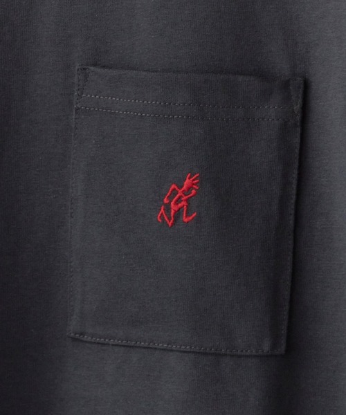 Gramicci(グラミチ)の「Gramicci ONE POINT TEE / G304-OGJ 秋服 冬服(Tシャツ/カットソー・メンズ・ホワイト/ブラック・M/S/XL/L)」の6枚目の写真