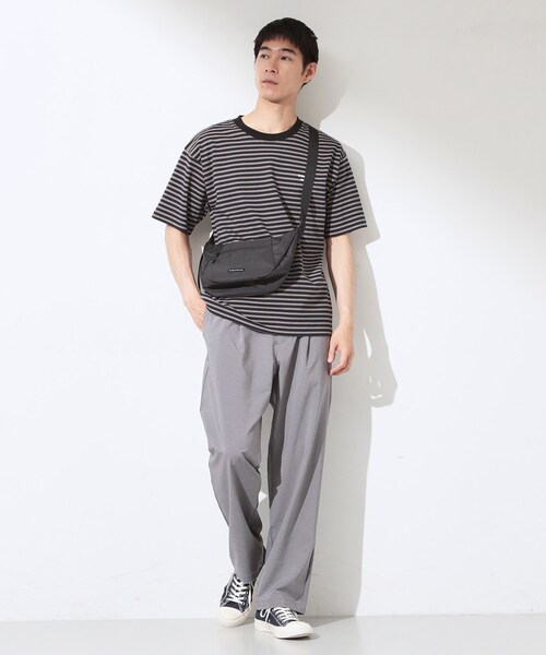 THE SHOP TK (ザ ショップ ティーケー )の「ナイロン ショルダーバッグ(ショルダーバッグ・メンズ・ブラック/ブルーグリーン・00)」の4枚目の写真