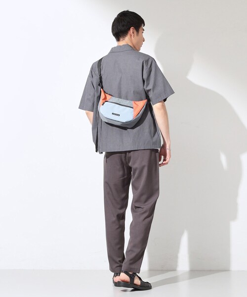 THE SHOP TK (ザ ショップ ティーケー )の「ナイロン ショルダーバッグ(ショルダーバッグ・メンズ・ブラック/ブルーグリーン・00)」の6枚目の写真