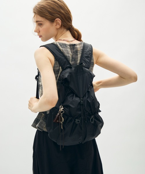 full/fill.(フルフィル)の「compact mini backpack / コンパクトミニバックパック(バックパック/リュック・レディース・グレー/ブラック・FREE)」の20枚目の写真