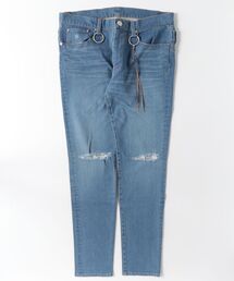 WATER REPELLENT DENIM PANTS SKINNY