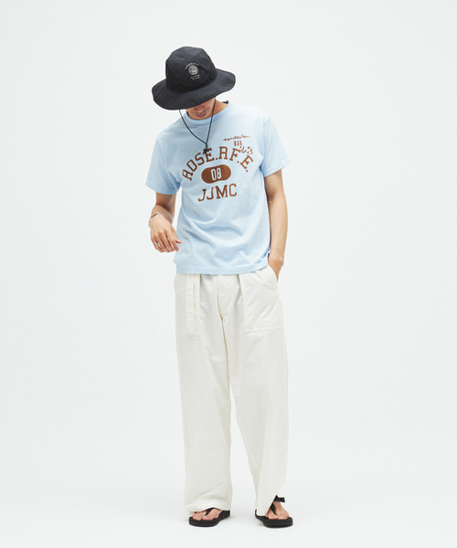 JOURNAL STANDARD(ジャーナルスタンダード)の「J.J.MERSER / ジェイジェイマーサー プリント Tシャツ(Tシャツ/カットソー・メンズ・ライトブルー/ブラック系その他/ライトグリーン・LARGE/MEDIUM)」の12枚目の写真
