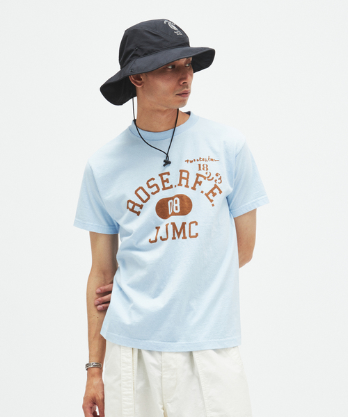 JOURNAL STANDARD(ジャーナルスタンダード)の「J.J.MERSER / ジェイジェイマーサー プリント Tシャツ(Tシャツ/カットソー・メンズ・ライトブルー/ブラック系その他/ライトグリーン・LARGE/MEDIUM)」の14枚目の写真