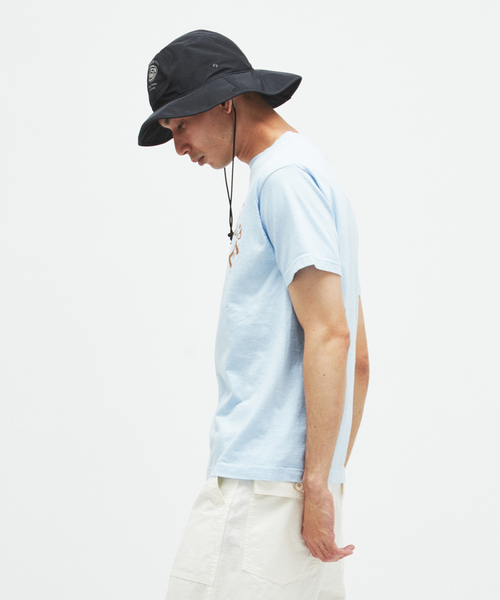 JOURNAL STANDARD(ジャーナルスタンダード)の「J.J.MERSER / ジェイジェイマーサー プリント Tシャツ(Tシャツ/カットソー・メンズ・ライトブルー/ブラック系その他/ライトグリーン・LARGE/MEDIUM)」の16枚目の写真