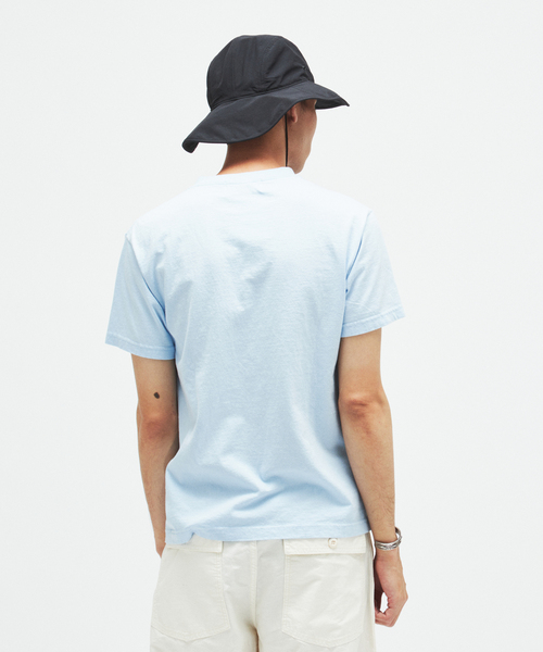 JOURNAL STANDARD(ジャーナルスタンダード)の「J.J.MERSER / ジェイジェイマーサー プリント Tシャツ(Tシャツ/カットソー・メンズ・ライトブルー/ブラック系その他/ライトグリーン・LARGE/MEDIUM)」の17枚目の写真
