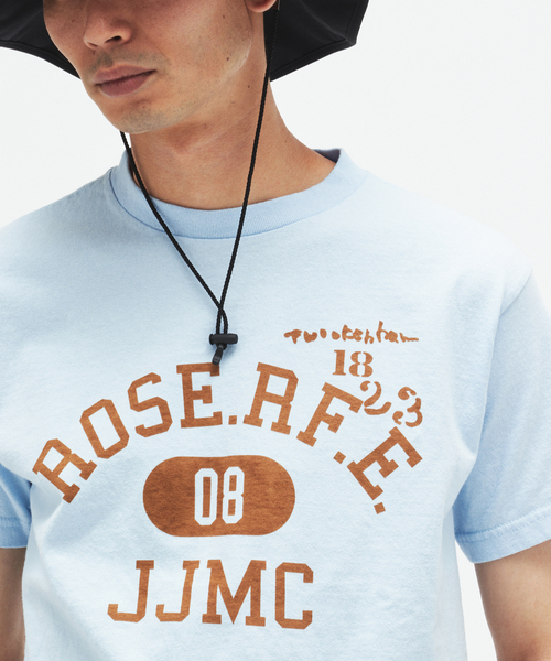 JOURNAL STANDARD(ジャーナルスタンダード)の「J.J.MERSER / ジェイジェイマーサー プリント Tシャツ(Tシャツ/カットソー・メンズ・ライトブルー/ブラック系その他/ライトグリーン・LARGE/MEDIUM)」の18枚目の写真
