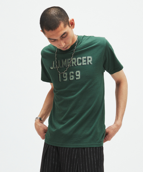 JOURNAL STANDARD(ジャーナルスタンダード)の「J.J.MERSER / ジェイジェイマーサー プリント Tシャツ(Tシャツ/カットソー・メンズ・ライトブルー/ブラック系その他/ライトグリーン・LARGE/MEDIUM)」の22枚目の写真