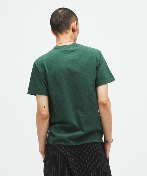 JOURNAL STANDARD(ジャーナルスタンダード)の「J.J.MERSER / ジェイジェイマーサー プリント Tシャツ(Tシャツ/カットソー・メンズ・ライトブルー/ブラック系その他/ライトグリーン・LARGE/MEDIUM)」の4枚目の写真