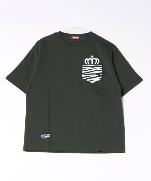 セール】親子お揃い アニマルバックロゴTシャツ 1620A（Tシャツ