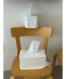 CLAM（クラム）の「ティッシュカバー _ ホワイト (Mサイズ)（バス/トイレグッズ）」