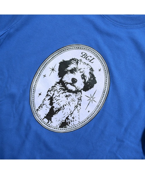 BGL(ビージーエル)の「【ZOZO限定!】DOG GRAPHIC TEE / 犬柄 / トイプードル / プリント / 韓国ストリート 半袖Tシャツ(Tシャツ/カットソー・レディース・ブルー/ホワイト/ブラック/レッド・XS/M/S)」の19枚目の写真