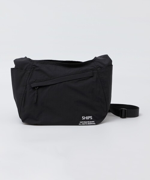 SHIPS(シップス)の「【WEB限定】SHIPS: 60/40クロス ミディアム ショルダー バッグ(トートバッグ・メンズ・ブラック/ネイビー/レッド/チャコールグレー・ONE SIZE)」の2枚目の写真