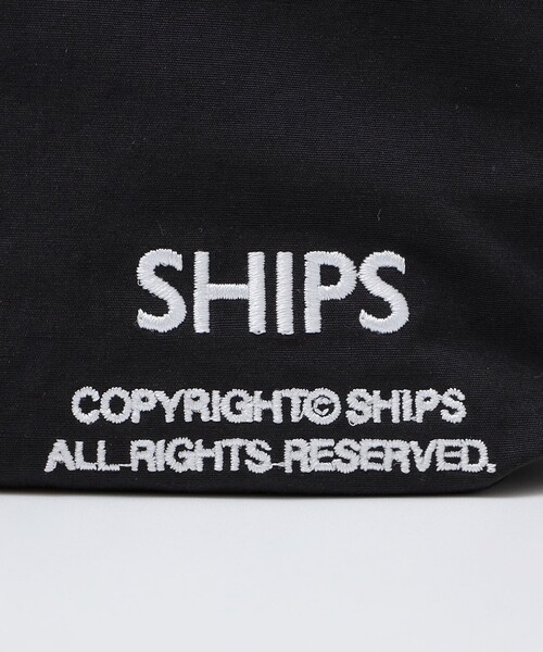 SHIPS(シップス)の「【WEB限定】SHIPS: 60/40クロス ミディアム ショルダー バッグ(トートバッグ・メンズ・ブラック/ネイビー/レッド/チャコールグレー・ONE SIZE)」の6枚目の写真