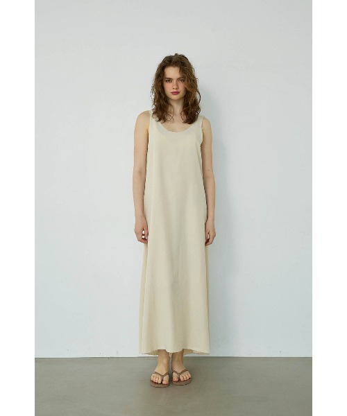 ALEXIA STAM（アリシアスタン）の「Satin Maxi Dress /サテンロングドレス（ワンピース・レディース・ブラック/ブラウン/ベージュ・M/S）」の3枚目の写真