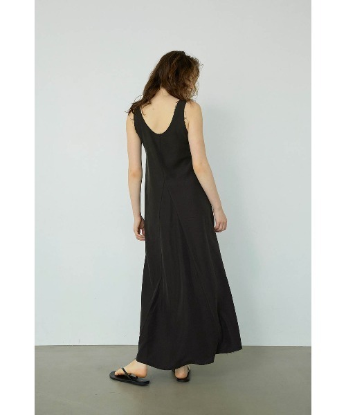 ALEXIA STAM（アリシアスタン）の「Satin Maxi Dress /サテンロングドレス（ワンピース・レディース・ブラック/ブラウン/ベージュ・M/S）」の6枚目の写真