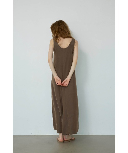 ALEXIA STAM（アリシアスタン）の「Satin Maxi Dress /サテンロングドレス（ワンピース・レディース・ブラック/ブラウン/ベージュ・M/S）」の18枚目の写真