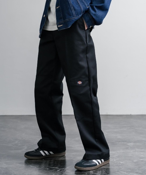 Dickies（ディッキーズ）の「DICKIES ディッキーズ Double Knee 85283 8.5オンスヘビーウェイトツイル ダブルニーワークパンツ（チノパンツ・メンズ・カーキ/ブラック・28/30/32/34/36）」の3枚目の写真