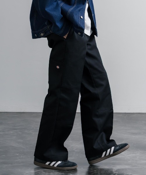 Dickies（ディッキーズ）の「DICKIES ディッキーズ Double Knee 85283 8.5オンスヘビーウェイトツイル ダブルニーワークパンツ（チノパンツ・メンズ・カーキ/ブラック・28/30/32/34/36）」の5枚目の写真
