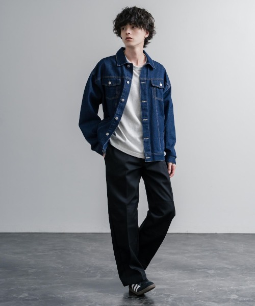 Dickies（ディッキーズ）の「DICKIES ディッキーズ Double Knee 85283 8.5オンスヘビーウェイトツイル ダブルニーワークパンツ（チノパンツ・メンズ・カーキ/ブラック・28/30/32/34/36）」の6枚目の写真