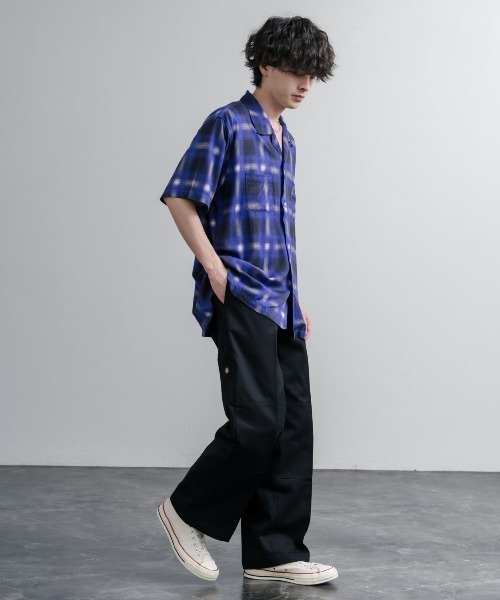 Dickies（ディッキーズ）の「DICKIES ディッキーズ Double Knee 85283 8.5オンスヘビーウェイトツイル ダブルニーワークパンツ（チノパンツ・メンズ・カーキ/ブラック・28/30/32/34/36）」の8枚目の写真
