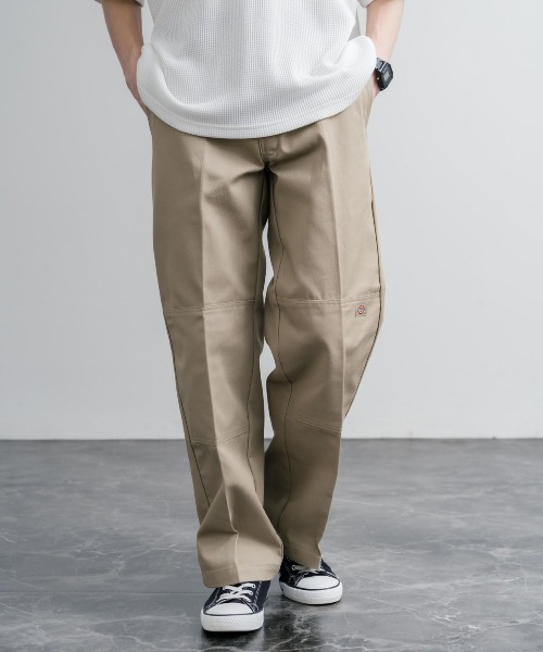 Dickies（ディッキーズ）の「DICKIES ディッキーズ Double Knee 85283 8.5オンスヘビーウェイトツイル ダブルニーワークパンツ（チノパンツ・メンズ・カーキ/ブラック・28/30/32/34/36）」の13枚目の写真