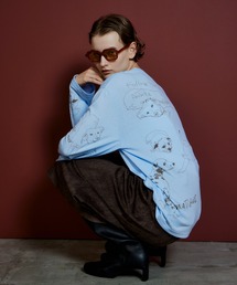 MAISON SPECIAL（メゾンスペシャル）の「【2026Autumn PRE-ORDER】Dog Party Long Sleeve T-Shirt/ドッグパーティロンTEE（Tシャツ/カットソー）」