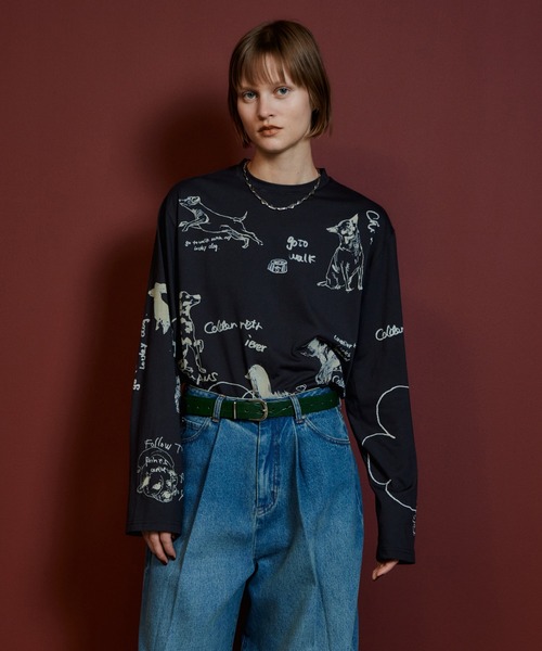MAISON SPECIAL｜メゾン スペシャルのTシャツ/カットソー（ブルー
