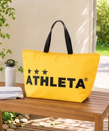 ATHLETA（アスレタ）の「≪ATHLETA≫夏のまとめ持ちもスマートに！冷気を逃がしにくい保冷仕様と、荷物をまとめやすい横長シルエットが魅力のしっかり入る大容量保冷トートバッグLサイズ（トートバッグ）」