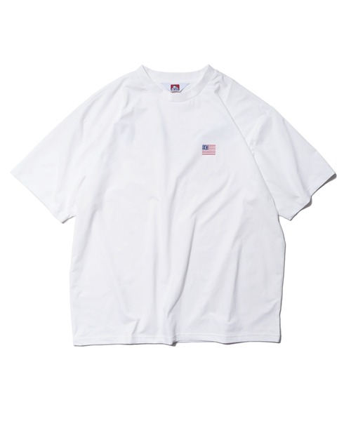BEN DAVIS(ベンデイビス)の「【WEB限定】 BEN DAVIS UV PROTECT DRY TEE/吸水速乾 UVカット 消臭加工 イージーケア(Tシャツ/カットソー・メンズ・ベージュ/ブラック/ホワイト・MEDIUM/LARGE/X-LARGE)」の4枚目の写真