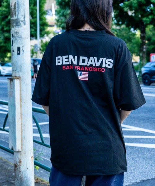 BEN DAVIS(ベンデイビス)の「【WEB限定】 BEN DAVIS UV PROTECT DRY TEE/吸水速乾 UVカット 消臭加工 イージーケア(Tシャツ/カットソー・メンズ・ベージュ/ブラック/ホワイト・MEDIUM/LARGE/X-LARGE)」の8枚目の写真
