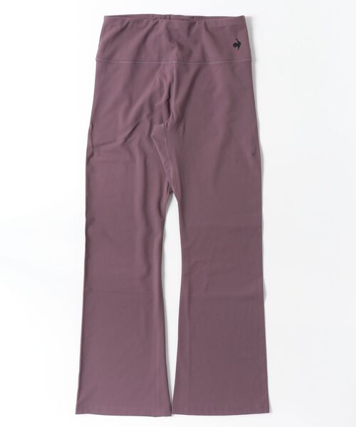 le coq sportif（ルコックスポルティフ）の「ハイライズフレアパンツ（その他パンツ・レディース・ブラック/ブラウン・L/M/XL/S）」の2枚目の写真