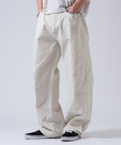 OXA(オグザ)の「ウォッシュドチノパンツ(チノパンツ・メンズ・ネイビー/ブラック/ホワイト・LARGE/MEDIUM)」の11枚目の写真