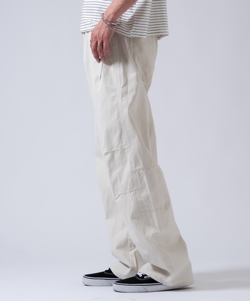 OXA(オグザ)の「ウォッシュドチノパンツ(チノパンツ・メンズ・ネイビー/ブラック/ホワイト・LARGE/MEDIUM)」の6枚目の写真