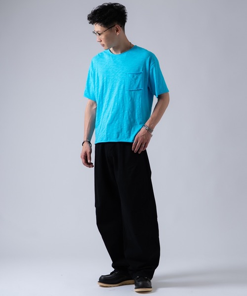 OXA(オグザ)の「ウォッシュドチノパンツ(チノパンツ・メンズ・ネイビー/ブラック/ホワイト・LARGE/MEDIUM)」の17枚目の写真