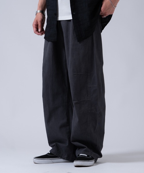 OXA(オグザ)の「ウォッシュドチノパンツ(チノパンツ・メンズ・ネイビー/ブラック/ホワイト・LARGE/MEDIUM)」の19枚目の写真