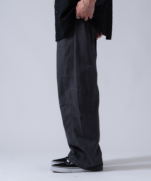 OXA(オグザ)の「ウォッシュドチノパンツ(チノパンツ・メンズ・ネイビー/ブラック/ホワイト・LARGE/MEDIUM)」の20枚目の写真