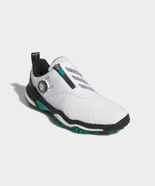 adidas(アディダス)の「コードカオス 25 ボア【adidas Golf/アディダスゴルフ】(スニーカー・メンズ・ホワイト×グリーン・27.5cm/28.0cm/28.5cm/29.0cm/29.5cm/30.0cm/24.5cm/25.0cm/25.5cm/26.0cm/26.5cm/27.0cm)」の4枚目の写真
